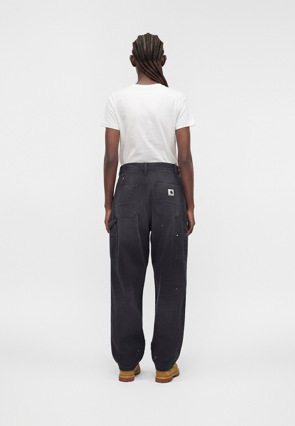Carhartt WIP Мешковатые джинсы - Чёрный