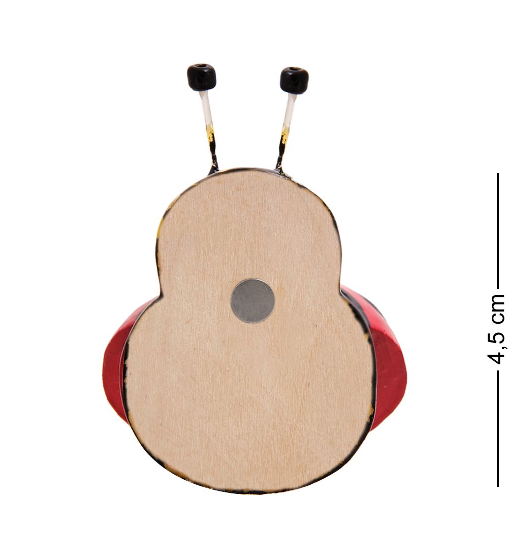 БК-14 Магнит «Божья коровка с крыльями» 30мм