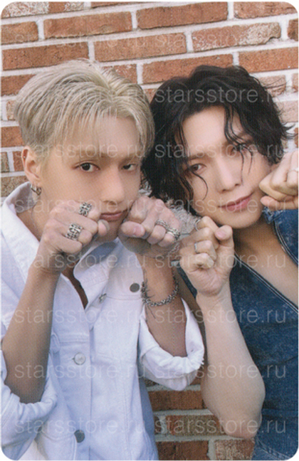 Фотокарта Wooyoung & Yeosang ATEEZ - GOLDEN HOUR : Part.3 (MAKESTAR)
