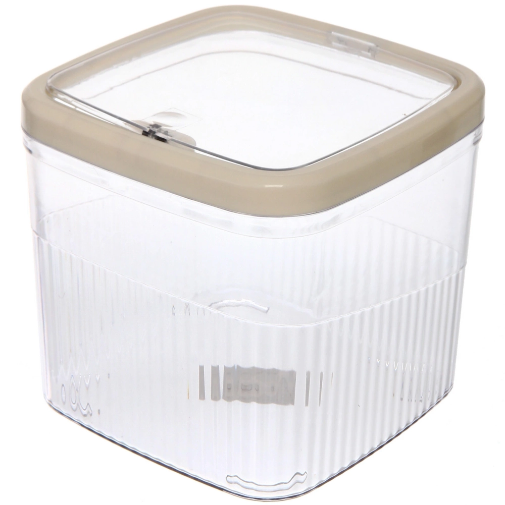 Контейнер для мусора»Стайл»3л прозрачный 162