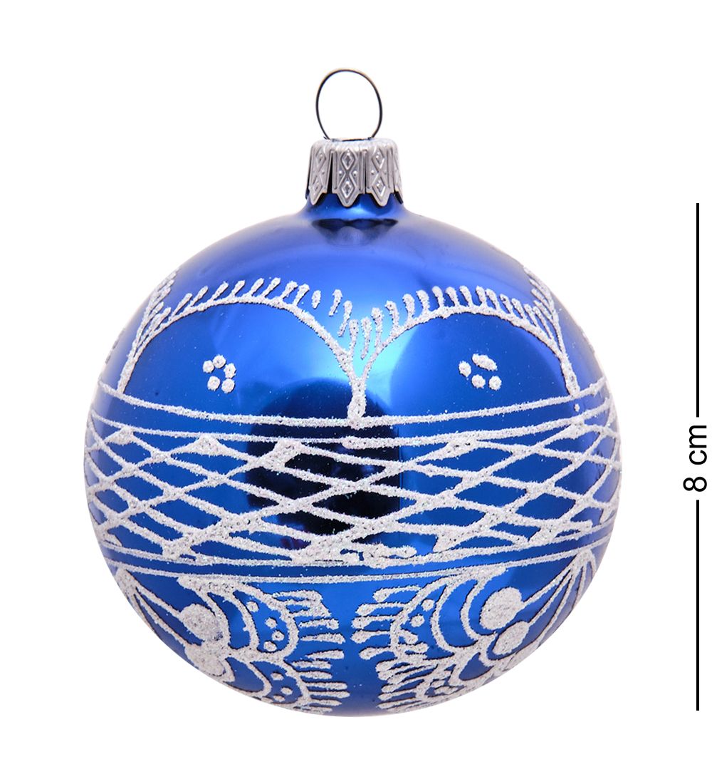 Элита НФШ-1292/2 Ел.украшение Шар «Кружевница» 80 мм