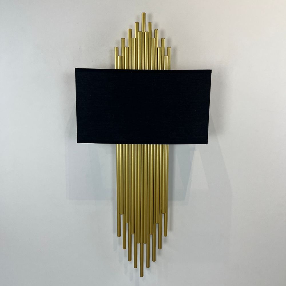 Бра Sohne Cg 90-0009 Fiore Black H65 W29 By Imperiumloft