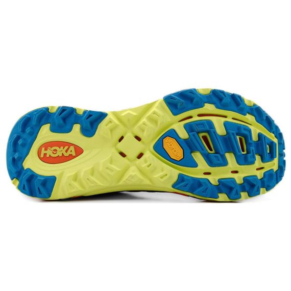 HOKA ONE ONE Mafate Three 2 Беговые кроссовки Низкие Черные, синие, оранжевые Унисекс
