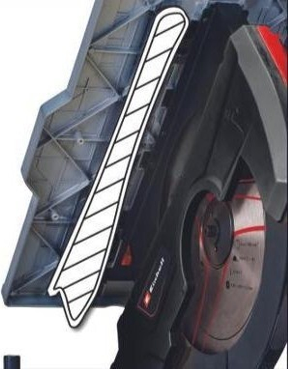 Пила торцовочная сетевая EINHELL TC-MS 3017 T с площ 4300347