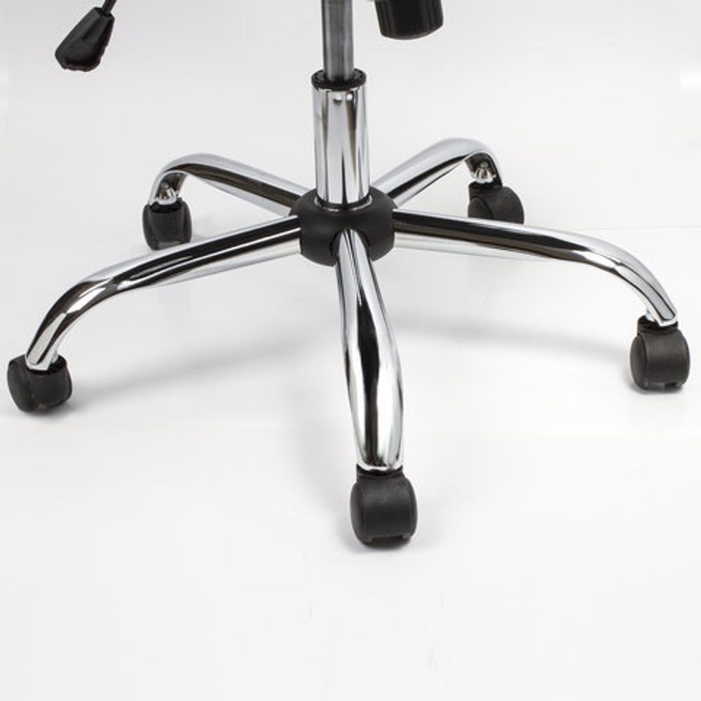 Кресло офисное BRABIX "Flight EX-540", хром, ткань, сетка, серое, 531848