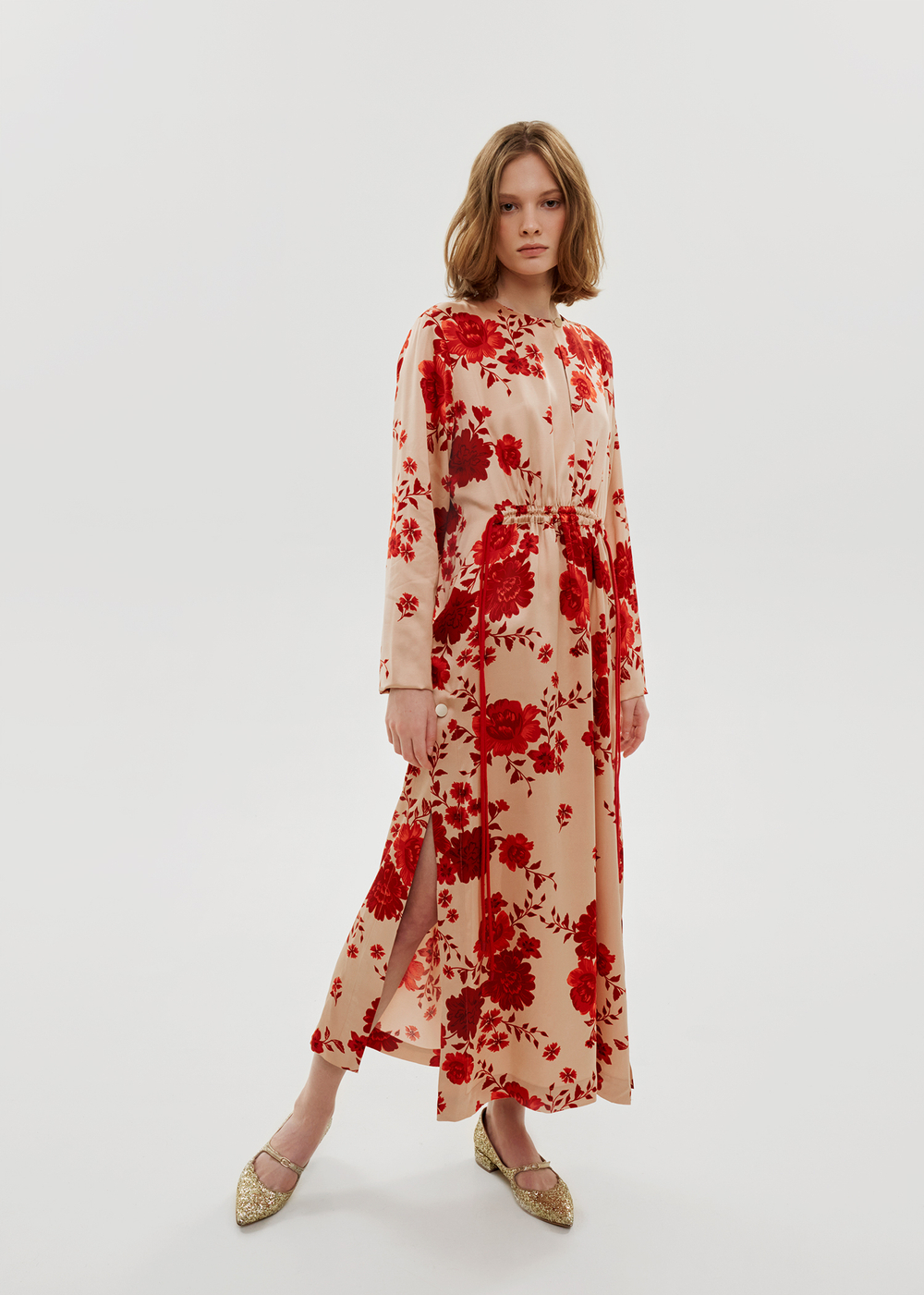 Платье, разноцветный