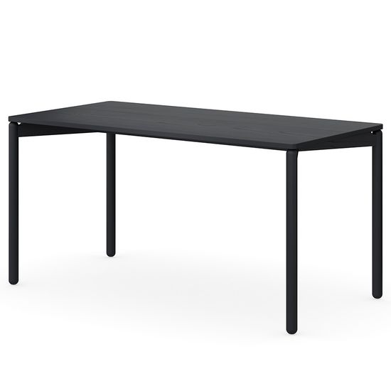 Стол обеденный saga, 75х150 см, темно-серый