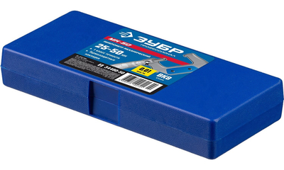 ЗУБР МК 50, 25 - 50 мм, гладкий механический микрометр, Профессионал (34480-50)