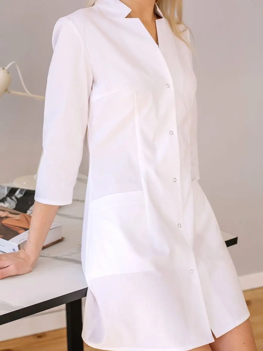 Халат медицинский белый