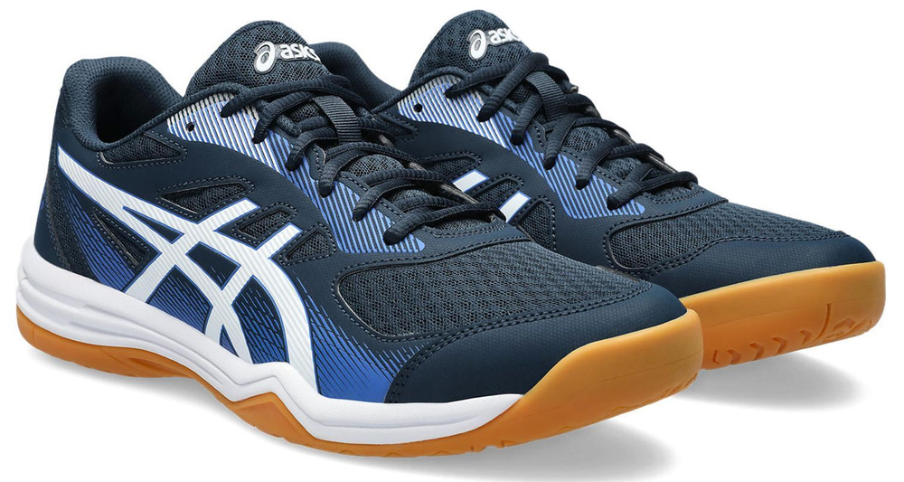 Мужские кроссовки для бадминтона/сквоша Asics Upcourt 5 - french blue/white