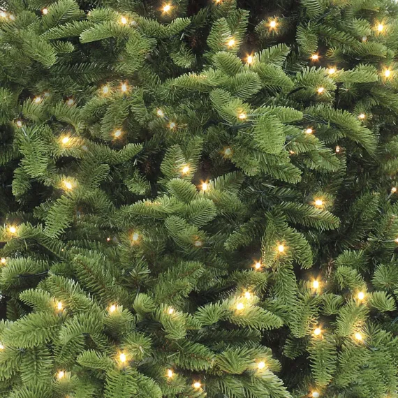 Елка Нормандия с лампочками 185 см., 248 LED ламп, литая хвоя+пвх, Triumph Tree (73694)