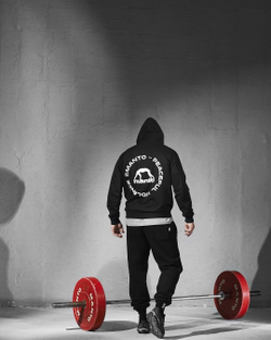 Худи MANTO LABEL 25 OVERSIZE чёрная
