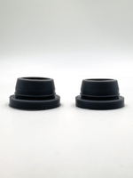 Втулка бачка омывателя (евронасос) 2 шт Лада Ларгус, Kia, Lexus, Nissan, Ford, Toyota серый силикон