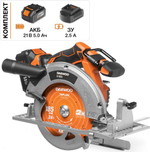 Пила циркулярная аккумуляторная DAEWOO DAS 1821Li SET