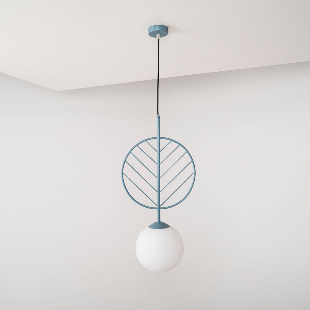 Подвесной светильник LEAF B Голубой