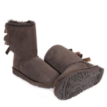 Угги Bailey Bow II Metallic Chocolate