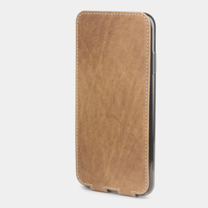 Чехол для iPhone Xs Max из натуральной кожи теленка, цвета винтаж