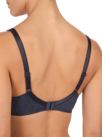 Бюстгальтер из жаккарда на косточках (Размер: 90B) (Цвет: темно-синий)