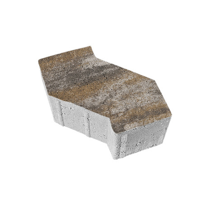 Тротуарная плитка S-ФОРМА - Листопад гладкий Песчаник