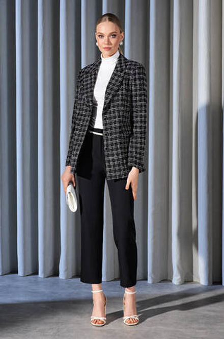 1843 Жакет женский (черный)