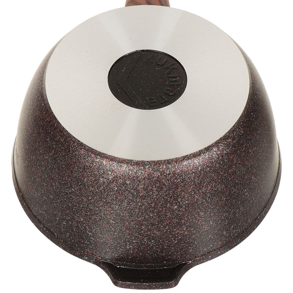 Ковш алюминий, антиприг, 2.2 л, съем руч, Kukmara, Granit Ultra, кга0225а, красн