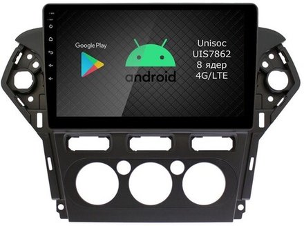 Магнитола для Ford Mondeo 4 2010-2015 (для любых комплектаций) - Roximo RI-1713 Android 12, ТОП процессор, 8/128Гб, SIM-слот