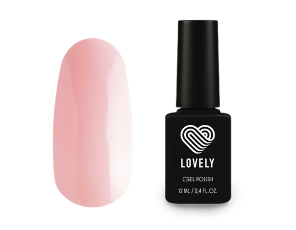 База жесткая камуфлирующая Lovely, оттенок светло-персиковый, 12 ml
