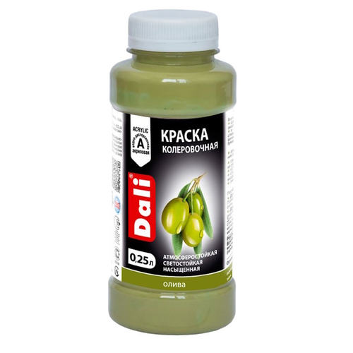 Краска-колер  DALI олива  0,25л (Рогнеда)