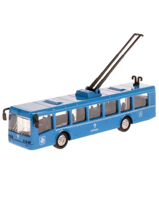 Игрушечный транспорт Троллейбус 16,5 см