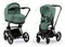 Детская коляска Cybex Priam IV 2 в 1 Leaf Green шасси Matt Black
