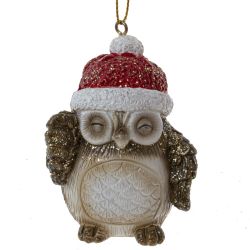 GAEM Фигурка декоративная подвесная "Сова", L5 W4 H7 см, 3в.