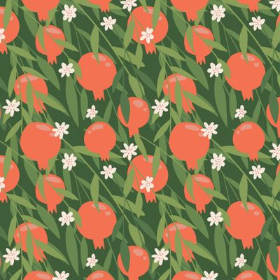 Гранаты на ветках