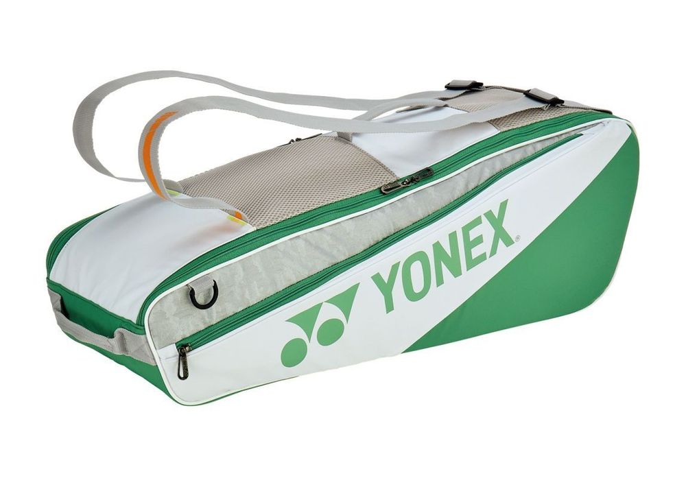 Torba do badmintona Yonex Club Racket Bag (6p) - белый, зеленый