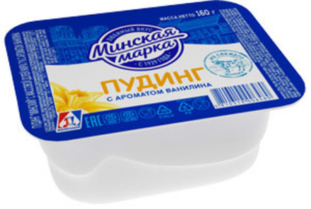 Пудинг "Минский" 7% 160г. с ароматом ванилина Минская марка