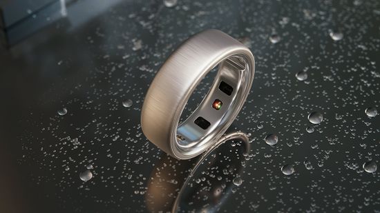 Умное кольцо Oura Ring 4 («Брашированное серебро» | Brushed Silver)