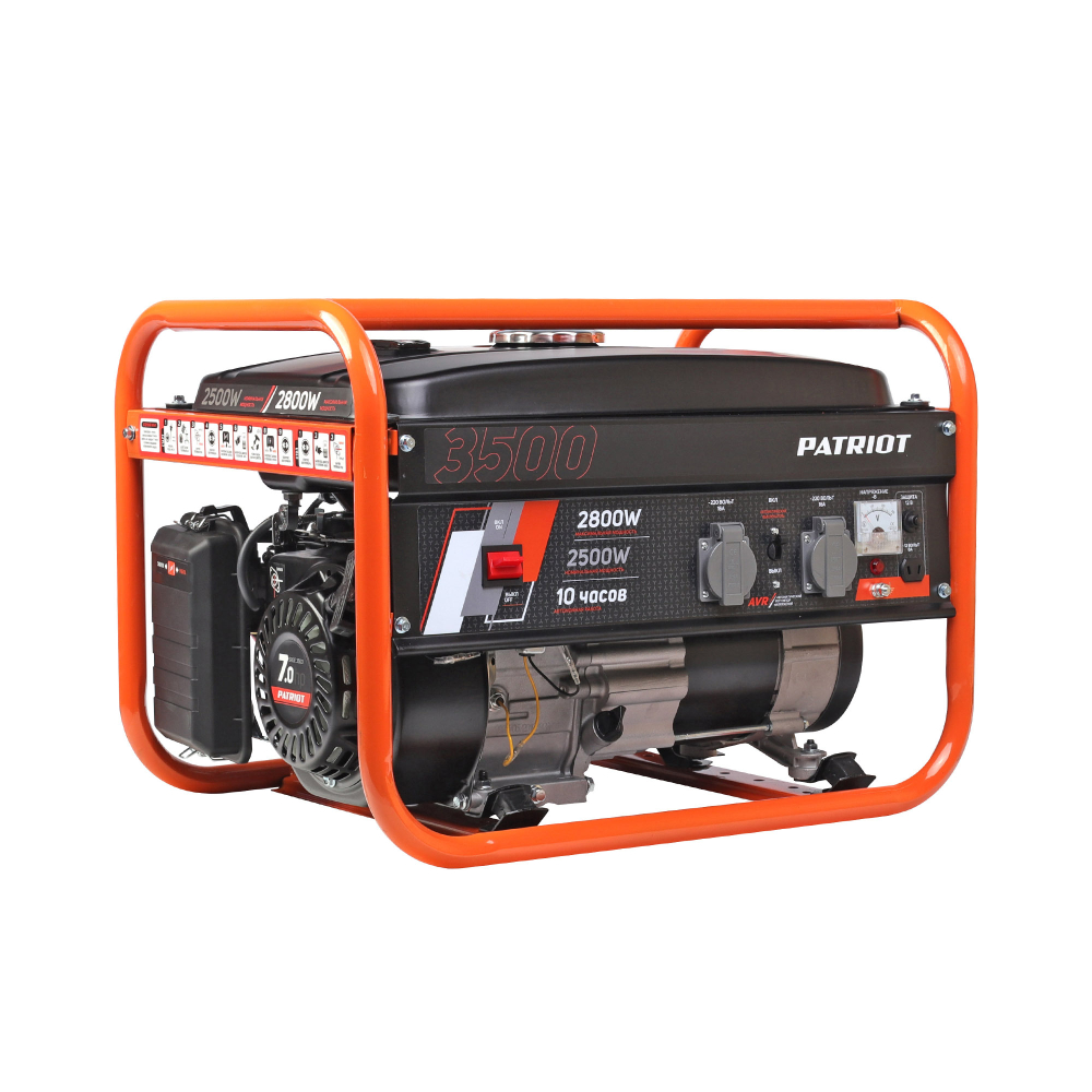 Бензиновый генератор (2.8 кВт) PATRIOT Max Power SRGE 3500