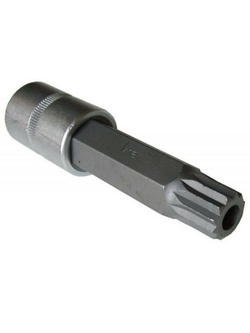 Головка-бита SPLINE 12-лучевая M14 с отверстием 1/2''(L-55мм) RockForce##Rock FORCE RF-34805514T