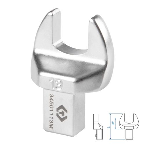 KING TONY (34501113M) Насадка рожковая серии "FIT", 13 мм, 9х12 мм