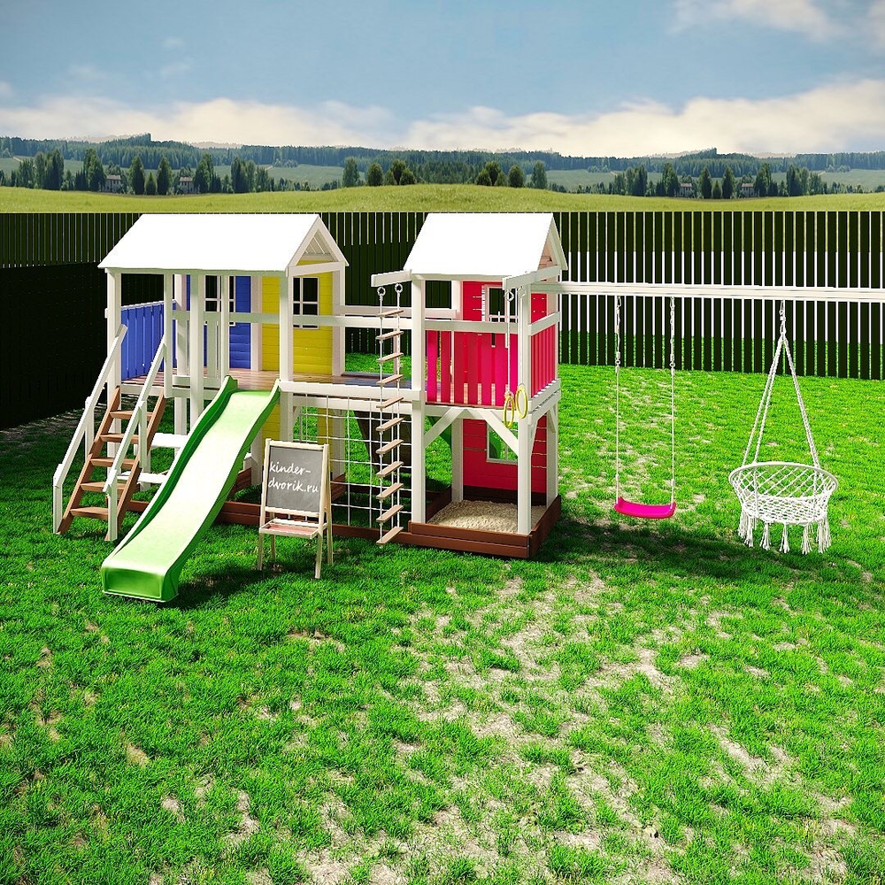 Детский игровой комплекс с домиком