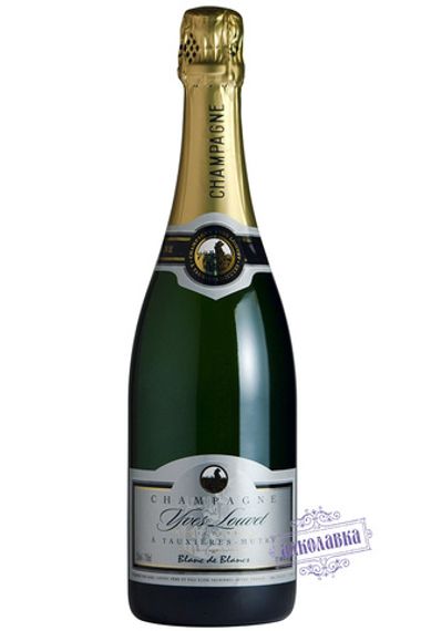 Шампанское Ив Лувэ Блан Де Блан брют, 0,75 л