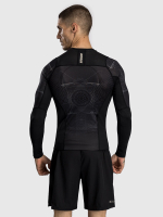 Рашгард Venum G-Fit Air Deep Black/Desert Sand L/S