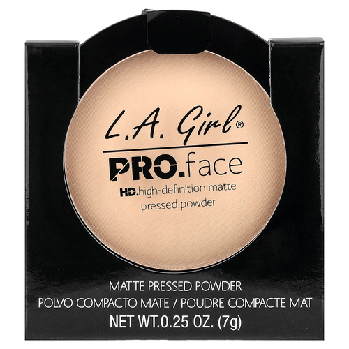 L.A. Girl, PRO. Матовая прессованная пудра для лица, GPP602 Classic, слоновая кость, 7 г (0,25 унции)