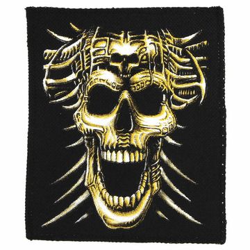 Нашивка Череп Биомеханика (90X115)