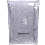 Корзина для хранения войлок 36*26*23 светло-серая