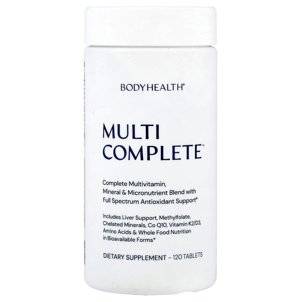 BodyHealth, Multi Complete ™, 120 таблеток