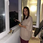 Футболка Смерч оверсайз #6 бежевая