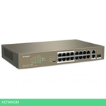 Коммутатор Tenda TEF1118P-16-150W