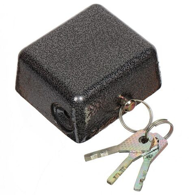 Замок навесной SPE13353A-30, гаражный, 80 мм, квадратный