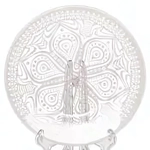 Тарелка десертная 20см «Бохо розовый 10327SLBD43