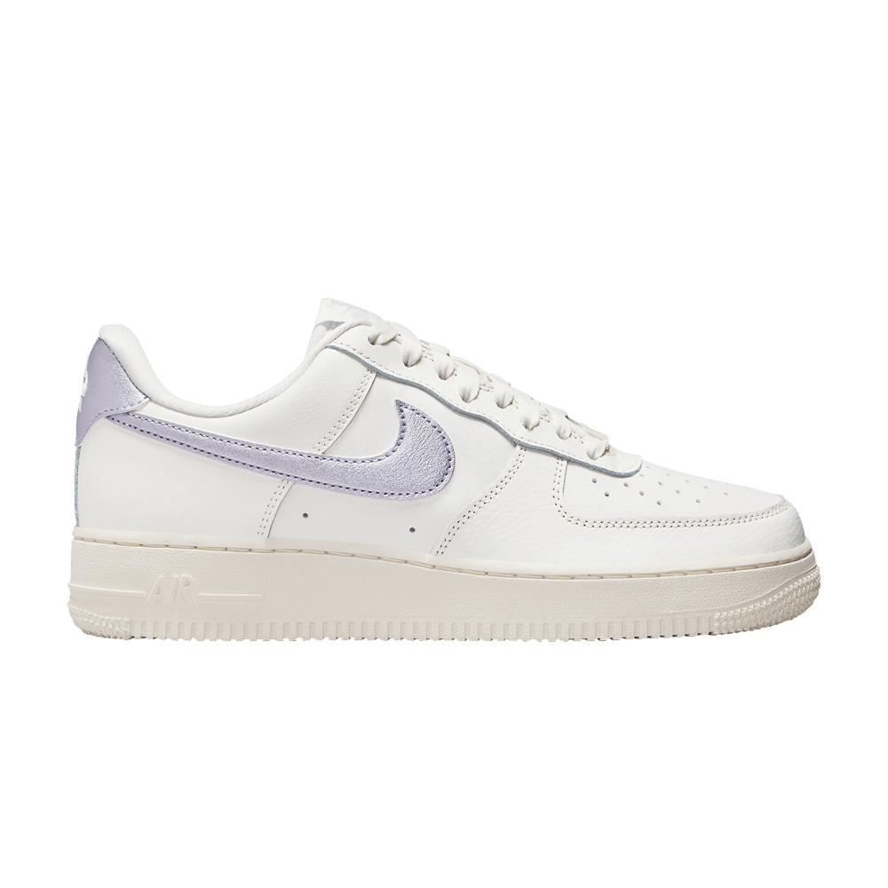 Кроссовки Nike Air Force 1 Low '07 "Metallic Purple" (Женская размерная сетка)